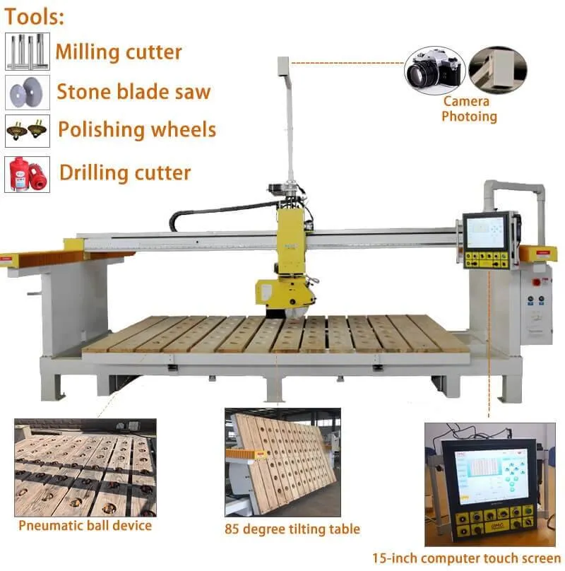 Stone CNC Bridge Saw
